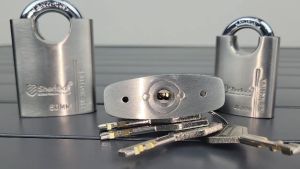 Sherlock Gembok Jaket Anti Rust 40 Mm Stainless Steel 304 Anti Karat