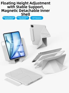 KENKE | Height-Adjustable Magnetic Dual-use Detachable Case Protective Shell With Pen Slot Stand Support
