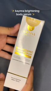 KAYNNA Beauty Paket Pencerah Kulit Brightening Body Serum + Body Soap Moisturizing Whitening Glowing