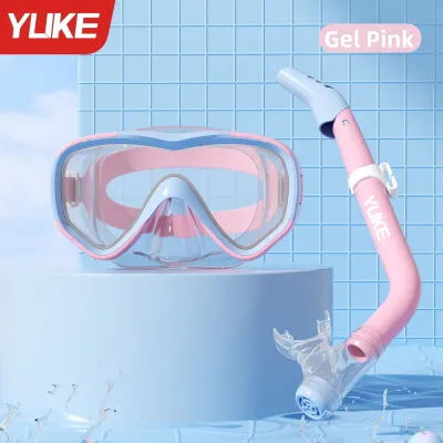 YUKE | Kids Snorkeling Set Anti-Fog Full Wet Suit Tube Mask