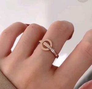 Cincin Titanium Anti Karat Wanita / Cincin Titanium Wanita Model Gesper Aksesoris Perhiasan Ori Import