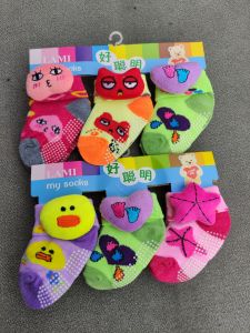 Kaos Kaki Baby ANTISLIP Boneka 3D Kaos Kaki Bayi Umur 0-12 Bulan