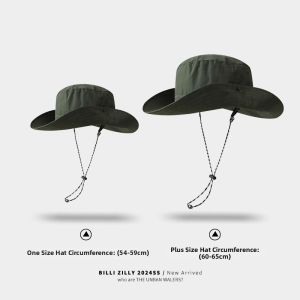 BILLI ZILLY | Quick-Dry Waterproof Breathable Sun Protection Foldable Hat