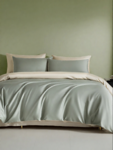 HLA | 100% Long-staple Cotton High-count Satin Bedding Set