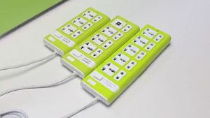 3M Extension Cord with USB Ports Switch Universal Socket Heavy Duty Extension Wire Surge Protector