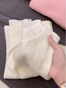 French Design Half-High Neck Lace Underwear