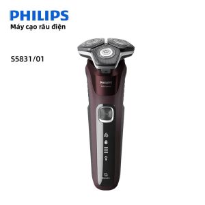 Máy Cạo Râu Điện PHILIPS S5831/X5001/X5005 Dành Cho Nam Giới Skin IQ Floating Honeycomb Cutter Dao Cạo Lưỡi Thép Không Gỉ Máy Cạo Râu Đầy Đủ Có Thể Sạc Lại