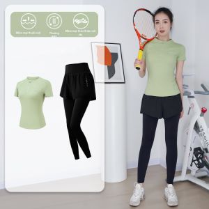 WANTINGDINUO | Áo Thể Thao Tay Ngắn Nhanh Khô Cho Phụ Nữ Dành Cho Phòng Tập Và Yoga