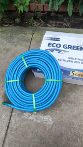 Dây phun áp lực ECO GREEN SUPER 5 lớp chiều dài 50m đường kính 8.5mm dùng cho đầu xịt dây curoa