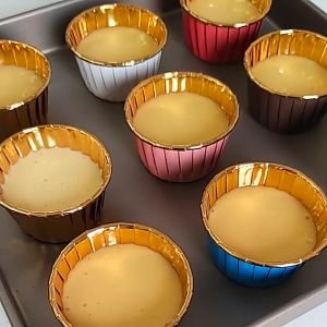 SUGA พร้อมส่ง ถ้วยฟอยล์อบขนม ทรงกลม แพ็ค 50 ชิ้น ถ้วยคัพเค้ก มัฟฟิ่น พิมพ์เบเกอรี่ ถ้วยอะลูมิเนียม มีหลายสี COD SUR192