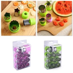 ชุดแม่พิมพ์ตัดผักผลไม้ 12 แบบ ทนทาน ใช้ทำขนม คุกกี้ เค้ก ตัดอาหาร อุปกรณ์ครัว