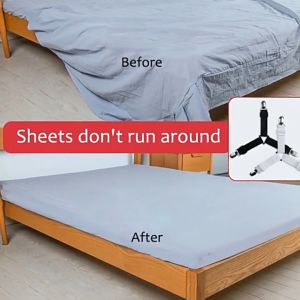 Kẹp ga giường drap chống xê dịch combo bộ 4 kẹp ga giường chống xê dịch cố định ga giường chắc chắn màu ngẫu nhiên