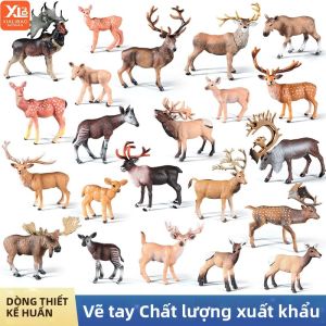 Mô Hình Hươu Rừng Thực Tế - Đồ Chơi Mô Phỏng Động Vật Hoang Dã Giáo Dục Dành Cho Trẻ Em Thích Hợp Làm Quà Tặng Sinh Nhật & Ngày Lễ