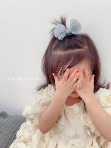 Cute Butterfly Knot Baby Girl Hair Accessories 3D Stereo Hair Clips Children Fashionable Princess Top Bun Hair Decorations