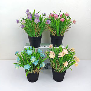 Bunga Hias Bonsai & Tanaman Rumput Mini Dekorasi Meja Ruang Tamu