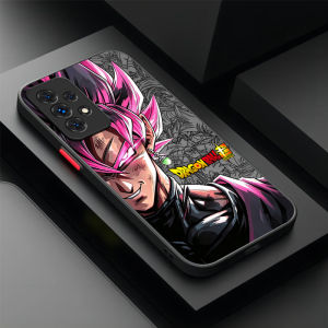 Bandai | Ốp Lưng Silicon Dragon Ball Goku Vegeta Gohan Cho Samsung Galaxy A Series A06 A16 A26 A36 A56 A05 A05S A15 A25 A35 A55 A14 A34 A54 A13 A33 A53 A22 A32 A52 A52S Chống Xước Chống Bụi Nhẹ Bề Mặt Mờ