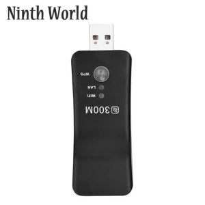 300Mbps Wireless Network to LAN Adapter WiFi Bridge USB Dongle for Sony Smart TV Blu-Ray Player Network Adapter