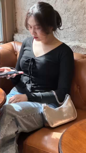 Túi Hobo Kẹp Nách Đeo Chéo Da Bò Thời Trang Cidu CD82