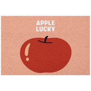 ปรับแต่งได้ การ์ตูน พรมประตูทางเข้าบ้าน กันลื่น ทางเข้าประตูกันสิ่งสกปรก ผ้าไหม พรมวงกลมสําหรับใช้ในร่มกลางแจ้ง