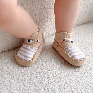 Toddler Girls & Boys Baby Shoes -Adorable Soft Soled Socks Sneakersfor Early Walkers Socks and shoes