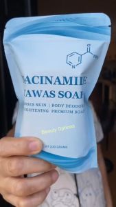 Tawas Soap 100g Niacinamide Soap Anti Odor and Brightening Bar Soap