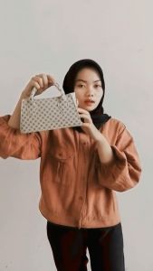 Tas Selempang Wanita Trendy Mini Simple Casual Tas Sling Bag Bahu Premium -LS9490