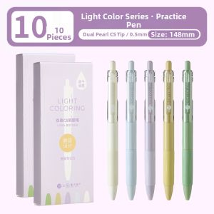 SANNIANERBAN | Quick Drying Press Button Stylish School Use Neutral Pen