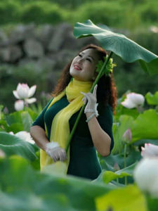 Floating Lotus Leaf Decorations Props