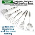 FEIZHUXIANSEN | Stainless Steel Rake for Lawn Care. 