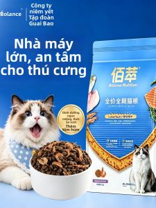BAICUI | Thức Ăn Dinh Dưỡng Toàn Diện Cho Mèo Anh Lông Ngắn Mèo Ba Tư Mèo Hoang và Mèo Con