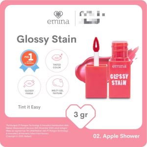 EMINA GLOSY STAIN - EMINA LIPTINT - EMINA LIP CREAM - EMINA LIPSTIK GLOSY STAIN
