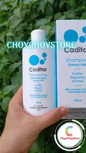 Dầu Gội Caditar Shampoing Cheveux Gras 150ML (Greasy Hair) Giúp Sạch Cho Da Đầu Dầu