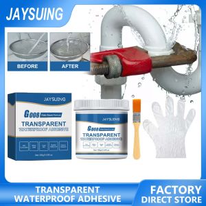 Jaysuing lớp phủ chống thấm Sealant đại lý với bàn chải trong suốt vô hình dán keo dính sửa chữa mái nhà phòng tắm trong suốt không thấm nước Sealant dính cho bên ngoài bức tường chống rò rỉ lớp phủ sàn phòng tắm nứt niêm phong khuôn bằng chứng