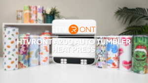 HTVRONT A200 Auto Tumbler Heat Press Machine 220V Automatic with Temp Control & Quick Heating for 40oz Stainless Steel Mugs & Irregular Cups Sublimation