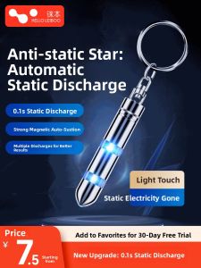 HELLOLEIBOO | Leibon Car Anti-Static Discharger Keychain Static Eliminator Automotive Anti-Static Rod Essential For Cars And Keys