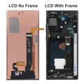 OLED Note 20 Ultra Display Screen Assembly for Samsung Note20 Ultra 5G N985F N986F Lcd Display Digital Touch Screen with Frame. 