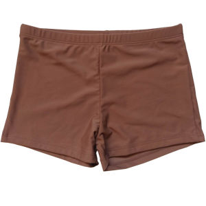 Single-Sale Bottoming Swimming Trunks for Women Matching Tops Bra Long & Short Skirt Tight Elastic Nylon Boxer Black and White Wine Red