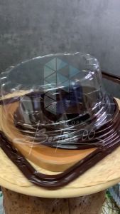 MIKA PUDDING HANDLE CT 20 COKLAT ISI 10 MIKA BOLU MIKA NASI TUMPENG / MIKA CAKE CT 20