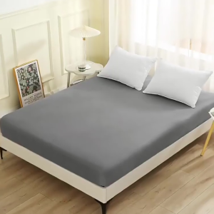 100% Waterproof Fitted Sheet Breathable Noiseless Mattress Protector Anti Dust Mite Washable Sheet