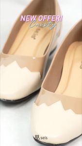 SEIS Cristy Pantofel Wanita | Sepatu Heels Wanita Hak 3 cm
