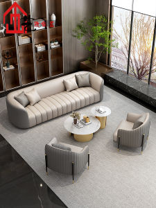 Accessible Luxury Hotel Lobby Reception Sofa Combination Sales Office Hall Business Shop Office Reception Negotiation Sofa