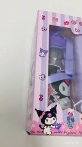 Comel Kids Cartoon Kuromi Cinnamoroll My Melody School Lunch Box Tableware Bottle Gift Set