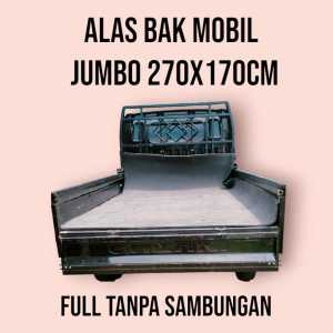KARPET MOBIL PICK UP ALAS KARGO KARPET SERBAGUNA JUMBO TEBAL 7mm panjang ±270cm Lebar ±170cm motif garis bahan lebih kuat dan kokoh tidak lembek.