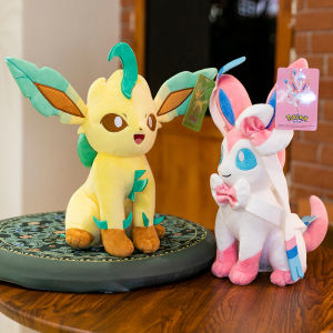 Pokemon Eevee Plush Adorably Sylveon Umbreon Espeon Leafeon Glaceon Jolteon Stuffed Doll Kawaii Anime Hobbies Toys Collectibles