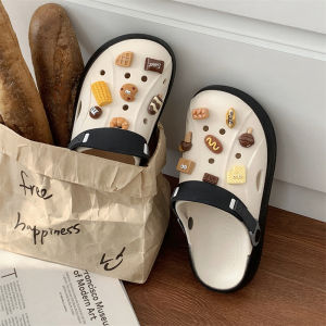 รองเท้าแตะกลางนิ้วแบบสวมสำหรับผู้หญิงในช่วงฤดูร้อนปี 2025 รองเท้าแตะชายหาดแบบลำลองแบบสวมสบาย พื้นยาง PVC รองเท้าแตะแบบสวมสบายสำหรับคู่รัก