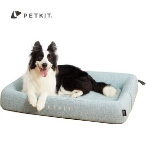 PETKIT Dog Bed Washable Memory Foam Orthopedic Dog Bed Cat Bed Dog Mattress with Removable Cover Deep Sleep All Season