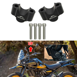 For Himalayan 450 Himalayan450 2024 2025 HIMALAYAN 450 Motorcycle Handlebar Riser Mount Handle Bar Clamp Rise Extend Adapte