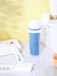 Candy Online 3 in 1 Travel Portable Toothbrush Toothpaste Holder Storage Organizer With Cover And Wash Cup