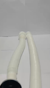 ่อย่นหด น้ำทิ้ง ท่อต่อซิ้งค์ล้างจาน ท่ออ่างล้างจาน  แบบมีกั้นน้ำ