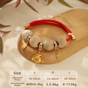HOOPET | New Year Knitted Accessory Pet Collar With Lucky Lock Tag and Bell
